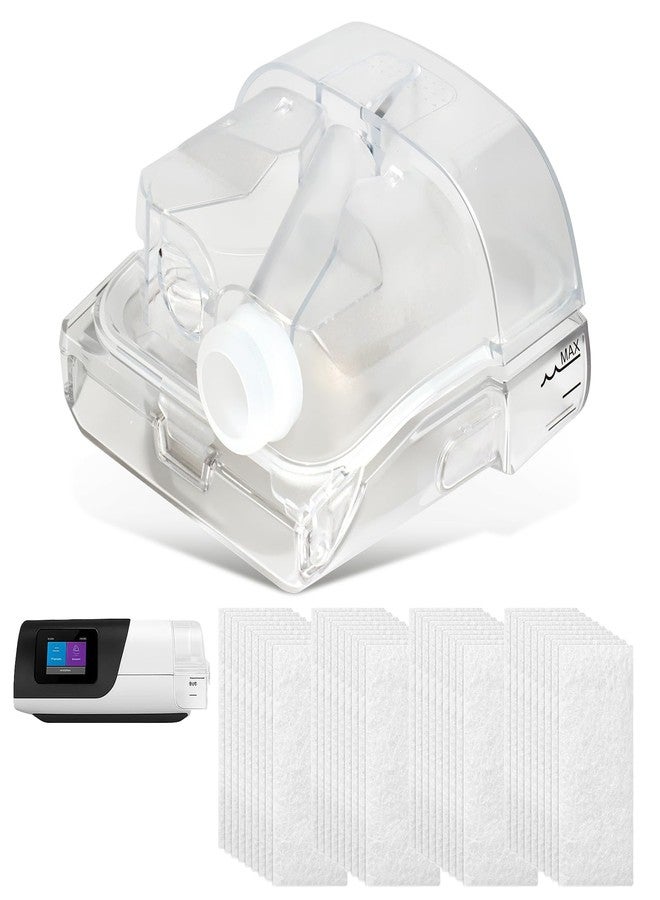 YONCOZY Water Chamber for AirSense 11 & AirCurve 11, Replacement Water Tank with 24 Packs AirSense 11 Filters, Reliable Seal & Easy Install S11 CPAP Supplies - Image 1