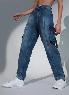 Hubberholme Mid Blue Jeans For Women  - Image 5