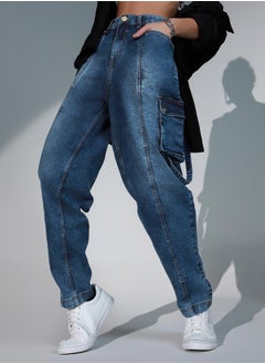 Hubberholme Mid Blue Jeans For Women  - Image 1