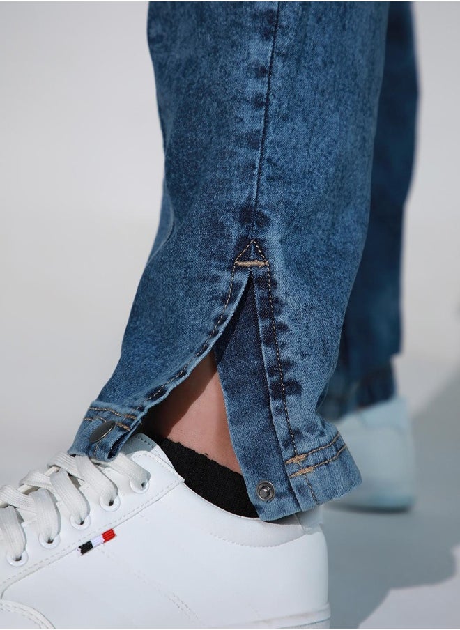 Hubberholme Mid Blue Jeans For Women  - Image 3