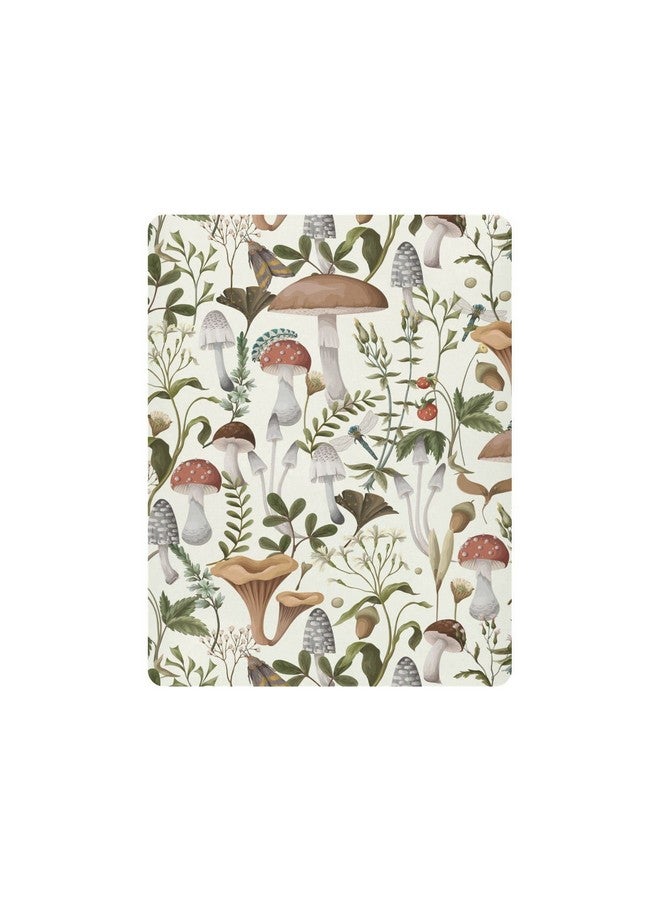 Kigai Mushrooms and Berries Crib Sheets for Boys Girls Soft Breathable Mini Crib Sheets for Baby 52" x 28" - Image 2