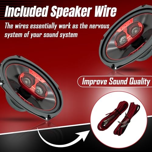 MB Quart XK2-169 6x9-Inch 300 Watt 2-Way Coaxial Speaker System for Premium Car Audio - Image 2