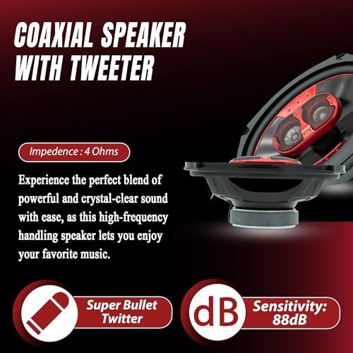 MB Quart XK2-169 6x9-Inch 300 Watt 2-Way Coaxial Speaker System for Premium Car Audio - Image 5