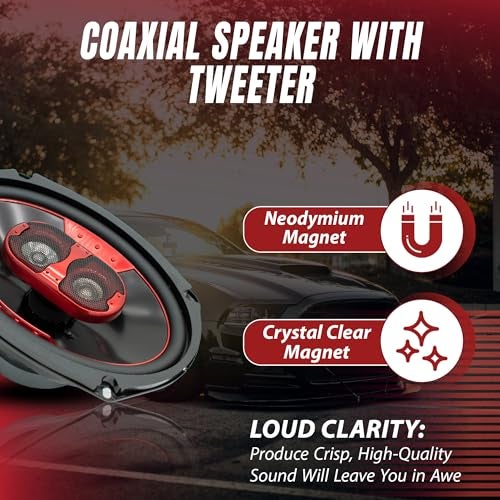 MB Quart XK2-169 6x9-Inch 300 Watt 2-Way Coaxial Speaker System for Premium Car Audio - Image 3