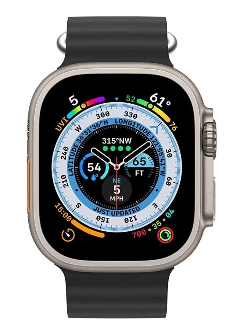 Generic - Sport New Silicone Band Compatible with Apple Watch Ultra Ocean 42/44/45/49mm Strap for iWatch Series Ultra 8 7 6 5 SE - Image 1