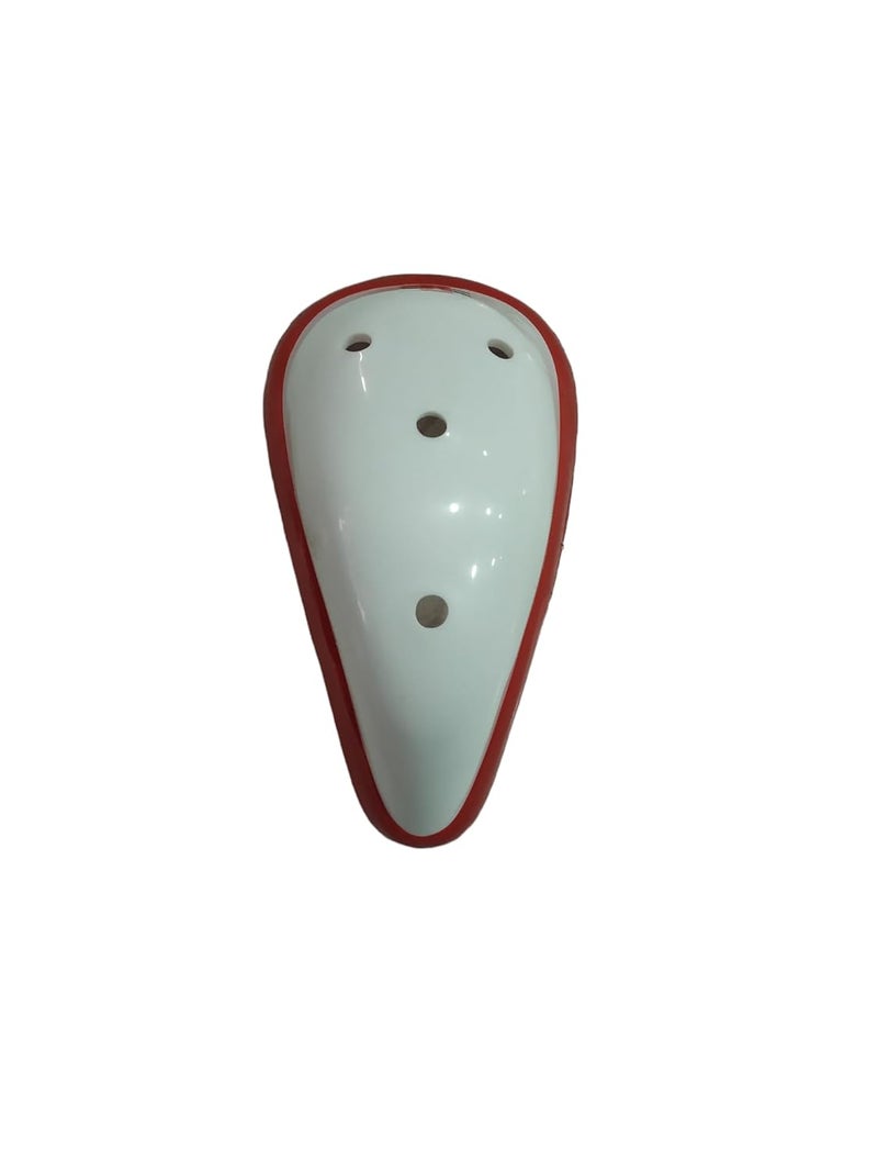 Gray-Nicolls حماية البطن للاختبار، أبيض-أحمر (للبالغين) - Image 1