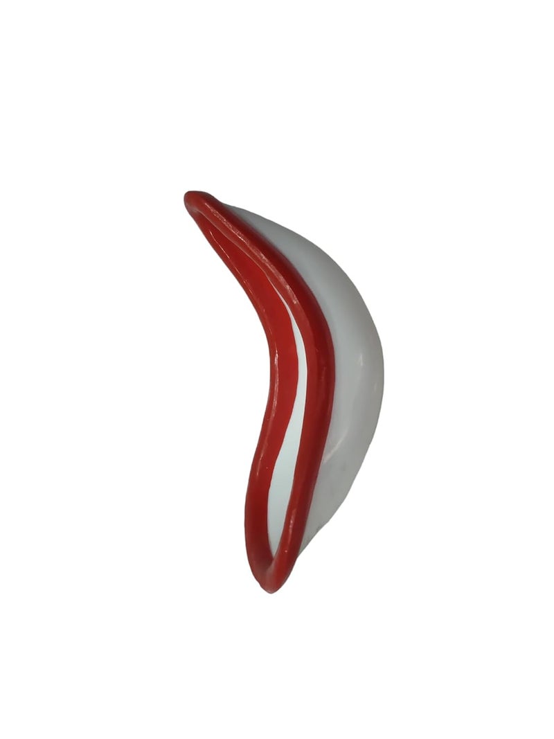 Gray-Nicolls حماية البطن للاختبار، أبيض-أحمر (للبالغين) - Image 3