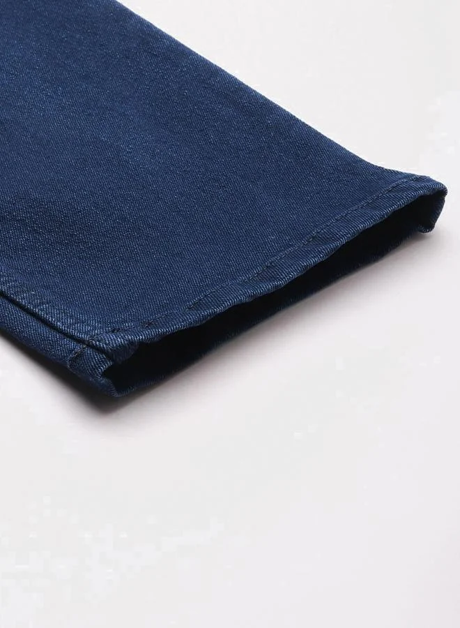 The Indian Garage Co  Men Straight Fit Faded Jeans for Men | Best Price UAE