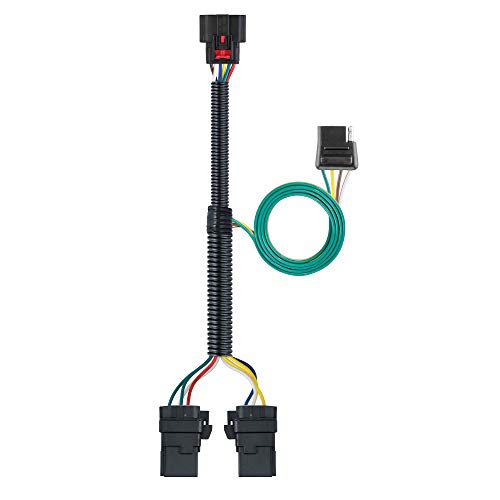 CURT 56429 Vehicle-Side Custom 4-Pin Trailer Wiring Harness, Fits Select Chevrolet Equinox, GMC Terrain - Image 1
