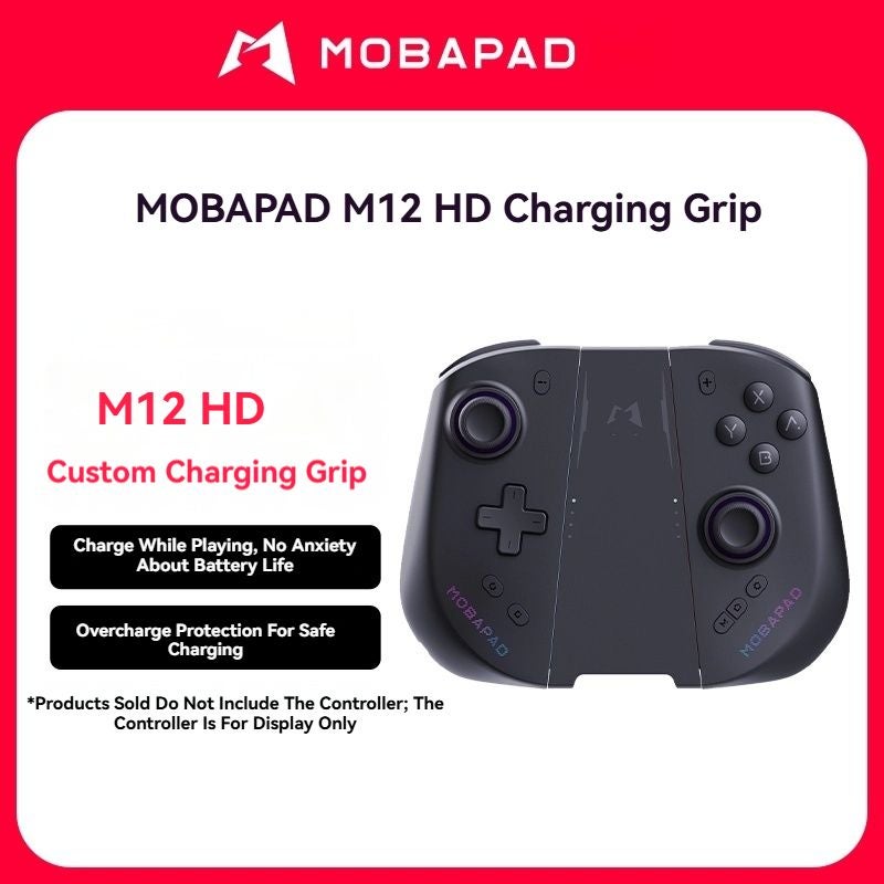 Mobapad M12-hd Charging Grip M-a21 Wired Charging Dock Stand for Split Game Controller, Black - Image 2