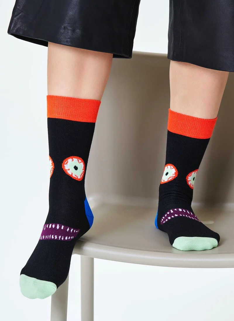 Happy Socks SCARY FACE SOCK