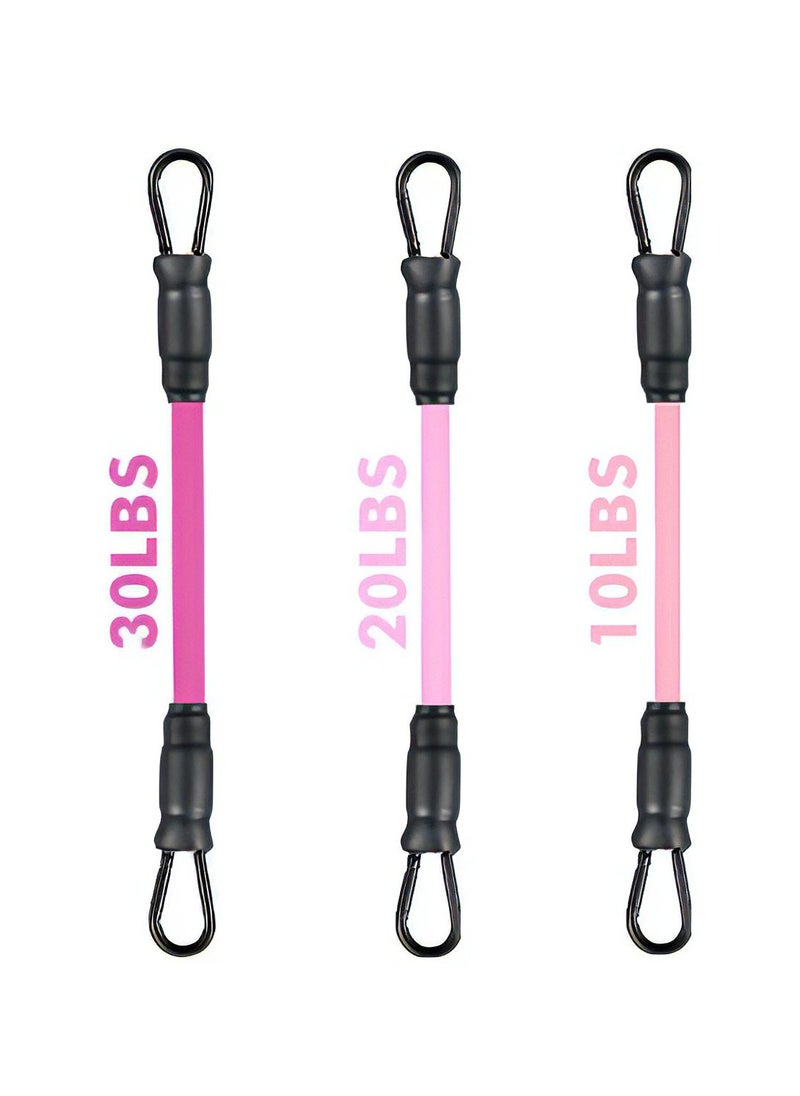 LKTOCAFT - 3-Level Ankle Resistance Bands with Cuffs, Ankle Bands for Leg and Working Out, Booty Workout Equipment for Kickbacks Hip Fitness Training, Exercise Bands for Butt Lift Women - Image 1
