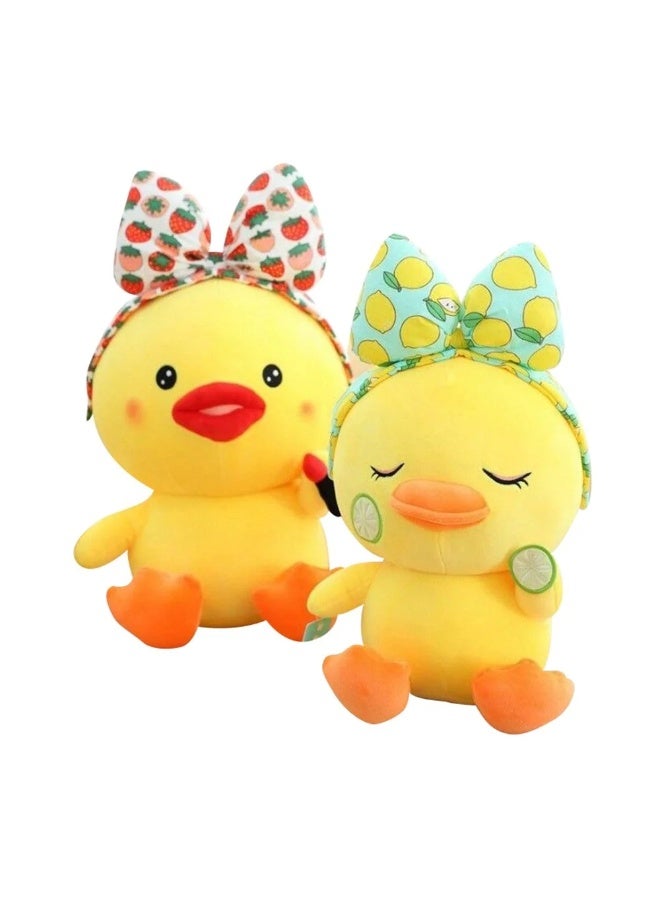 Stem Makeup Duck Plush Toy – 1PC Color May Vary - Image 1