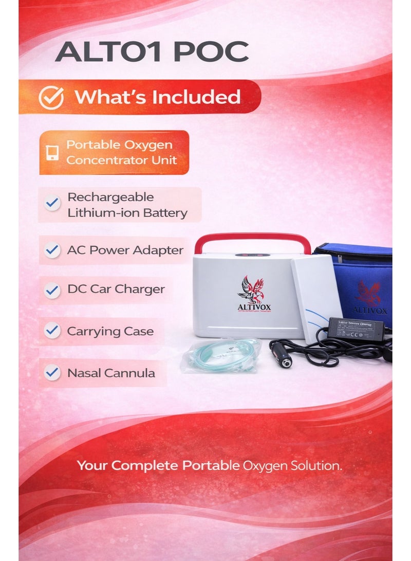 Altivox Portable Oxygen Concentrator - Image 5