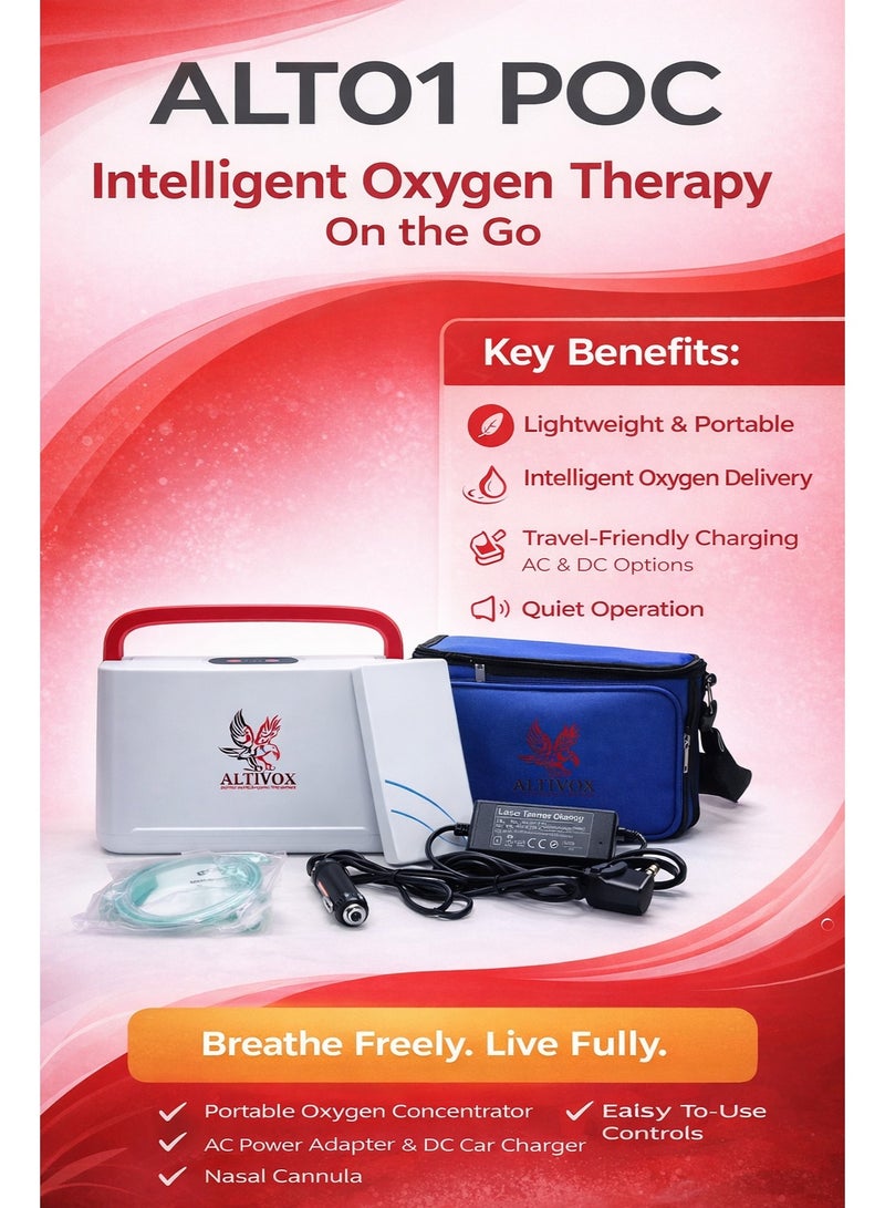 Altivox Portable Oxygen Concentrator - Image 1