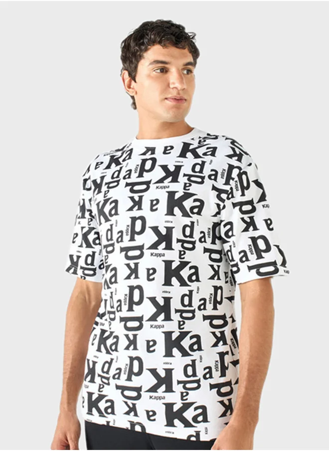 Kappa All Over Printed T-Shirt