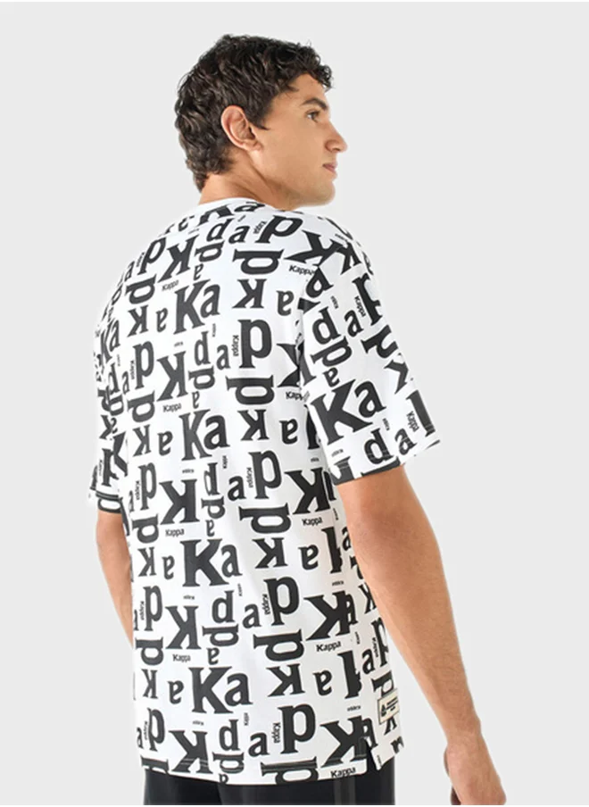 Kappa All Over Printed T-Shirt