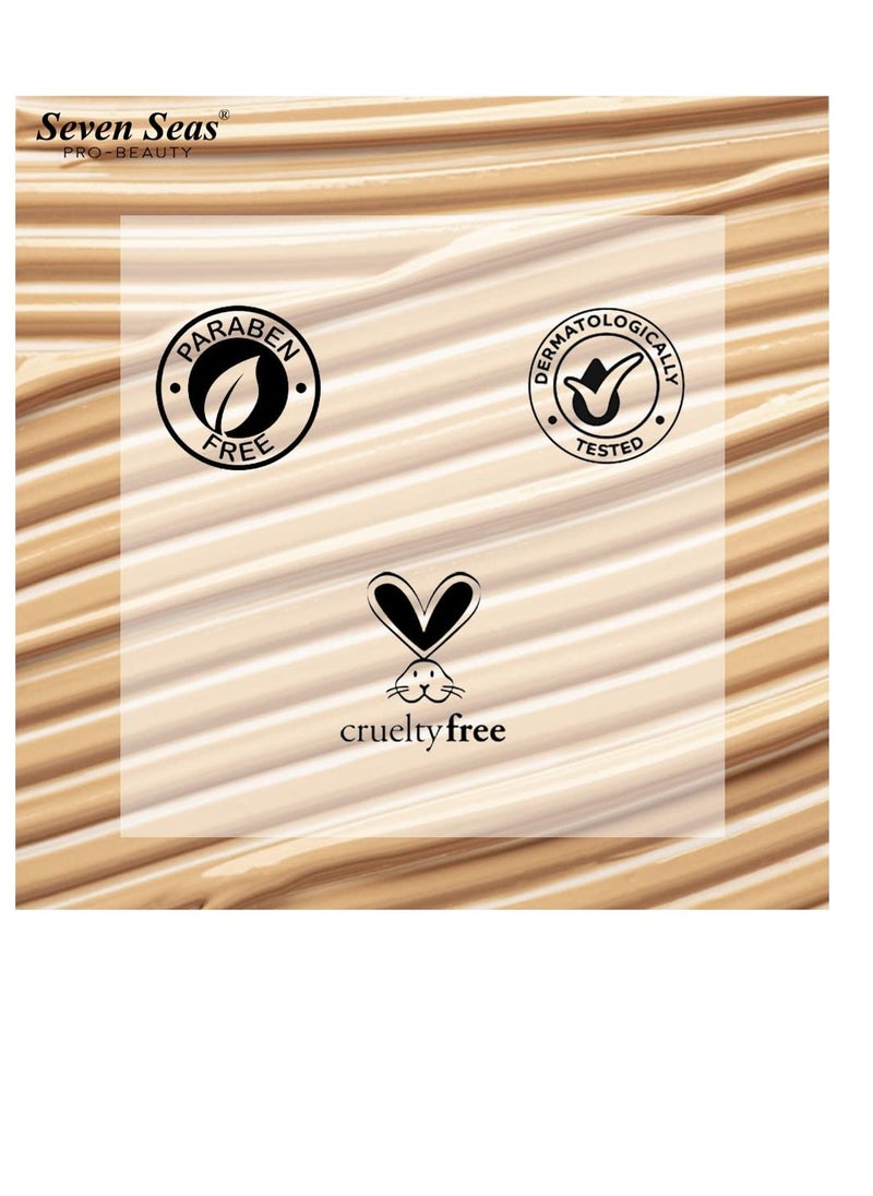 Seven Seas Seven Seas Pro Matte HD Concealer Dissimulateur Corrector Lightweight and Creamy Formula Easy to Blend Hide Dark Circles  Color Corector  - Image 2