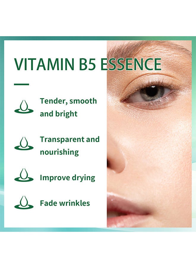 Jaysuing B5 Pure Hyaluronic Acid Serum For Face - With Vitamin B5 Anti-Aging Serum For Fine Lines And Wrinkles - Hydrating Serum To Plump And Repair Dry Skin  - Image 4