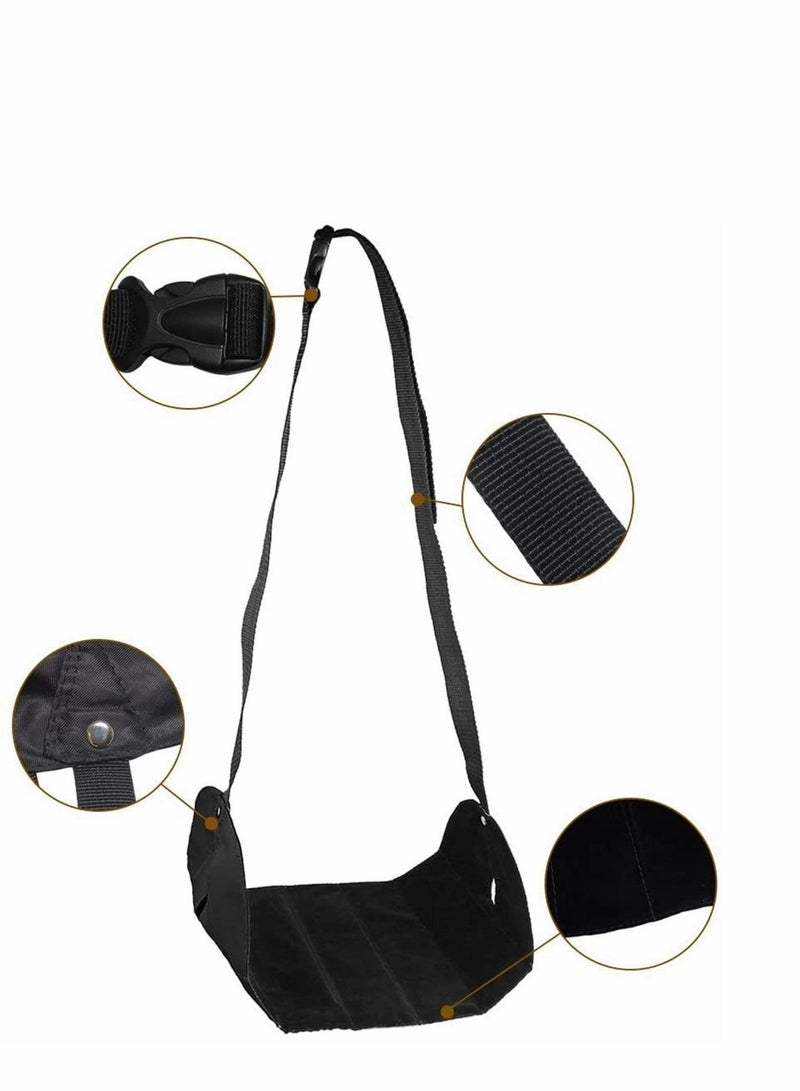 Adjustable Airplane Footrest - Travel Comfort Accessory to Prevent Swelling & Soreness for Short Legs - Image 3