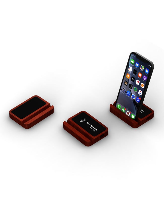 Wooden Type C Luminous Hard Drive Convenient Ssd With Mobile Phone Holder Computer 1tb2t Large Capacity Mobile Hard Drive-Capacity:128GB-Interface:USB3.1 - Image 3
