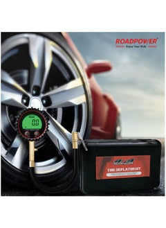 RoadPower Digital Tire Deflator 200PSI Air Down Offroad Kit with Precision Release Button  Repair Tool  Quickly Deflate 4x4 Off Road Tires TG-442  - Image 5