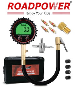 RoadPower Digital Tire Deflator 200PSI Air Down Offroad Kit with Precision Release Button  Repair Tool  Quickly Deflate 4x4 Off Road Tires TG-442  - Image 2