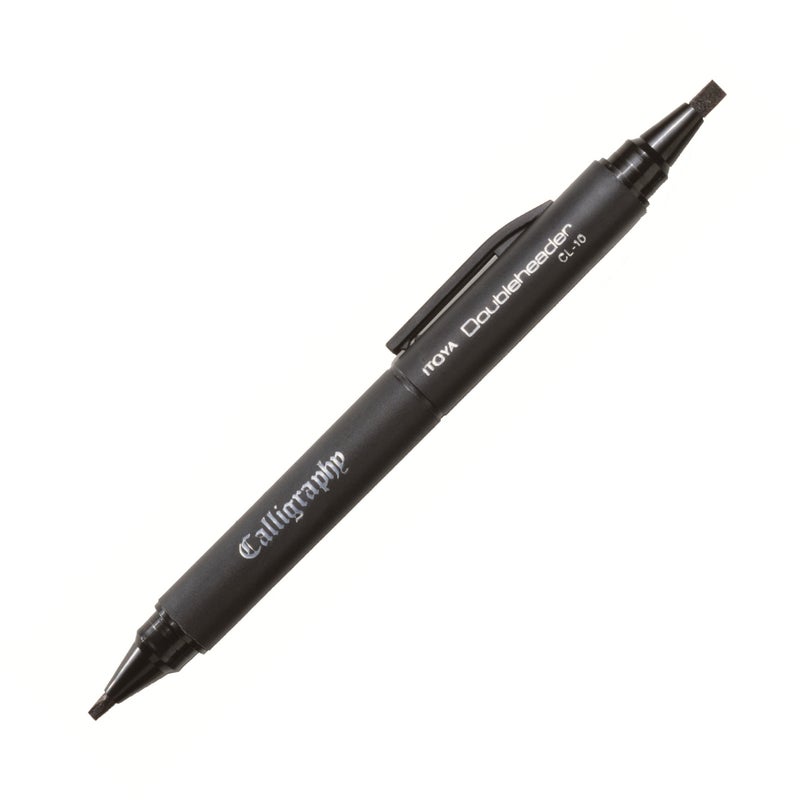 ITOYA CL10BPBK Doubleheader Calligraphy Marker Black