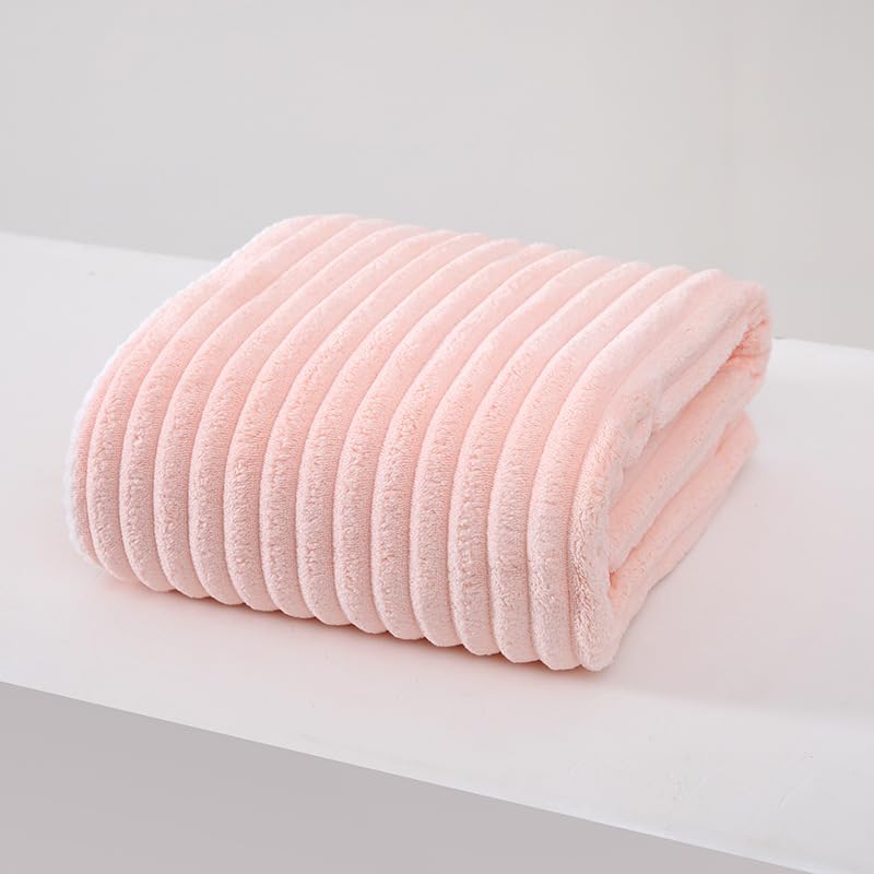 Home-Cloud HomeCloud Korean Plush Soft & Luxury 400 GSM Pack of of 2 Towel Set with Hanging Loop | 3X Softer Than Cotton Towels | Set of 2 (1 Bath Towel 142x70 + 1 Face Towel 70x35 cm) - Image 2