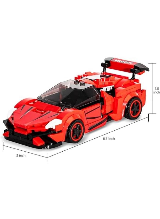 Technology Sports Car Racing Bricks [288PCS] Kids 6+ Years Old Brick Toys Car Vehicle Construction Game - Image 2