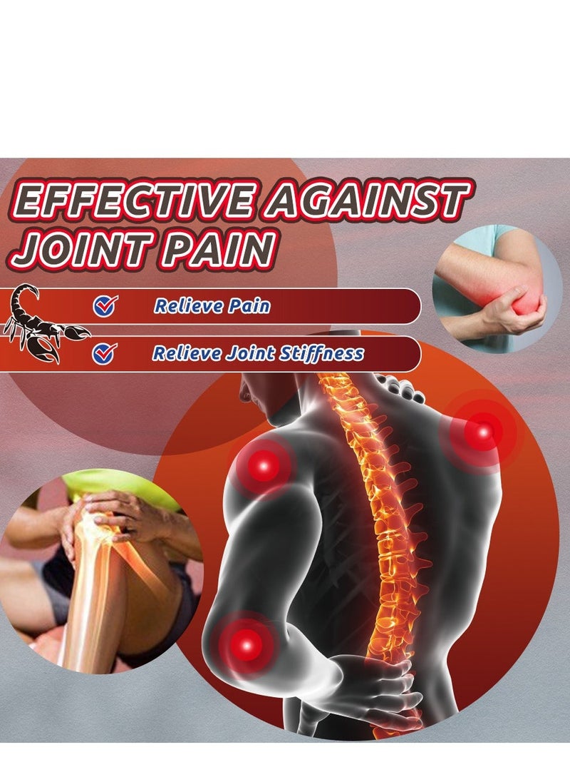 Sumifun Scorpion Balm Relieve Pain Reduce Wrist Pain Suitable For People With Neck, Shoulder, Waist, Leg, Hand, Foot And Joint Pain 20g - Image 2