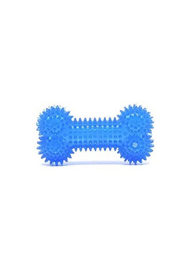 Non-Toxic Soft Natural Rubber Squeaky Spiky Chew Bone And Ball Toys For Aggressive Chewers Dental Teething Cleaning Design Toy - Image 2