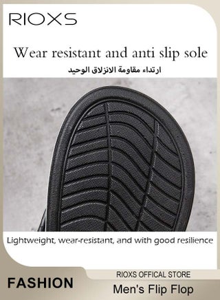 Men's Flip Flop, Arch Support Thong Sandals for Men, Anti-Slip Shower Slippers, Ultra Soft Flat Beach Open Sandal, Men's Comfort Fit Flip Flops, Lightweight Walking Slippers for Men, Quick Drying Flat Slides Slippers, Man Flipflops for Bathroom, Indoor Or Outdoor Use - view 5