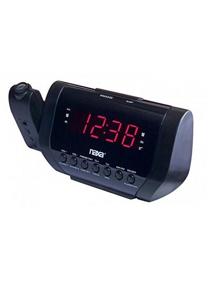 Naxa Electronics - Naxa Nrc173 Projection Dual Alarm Clock - Image 1