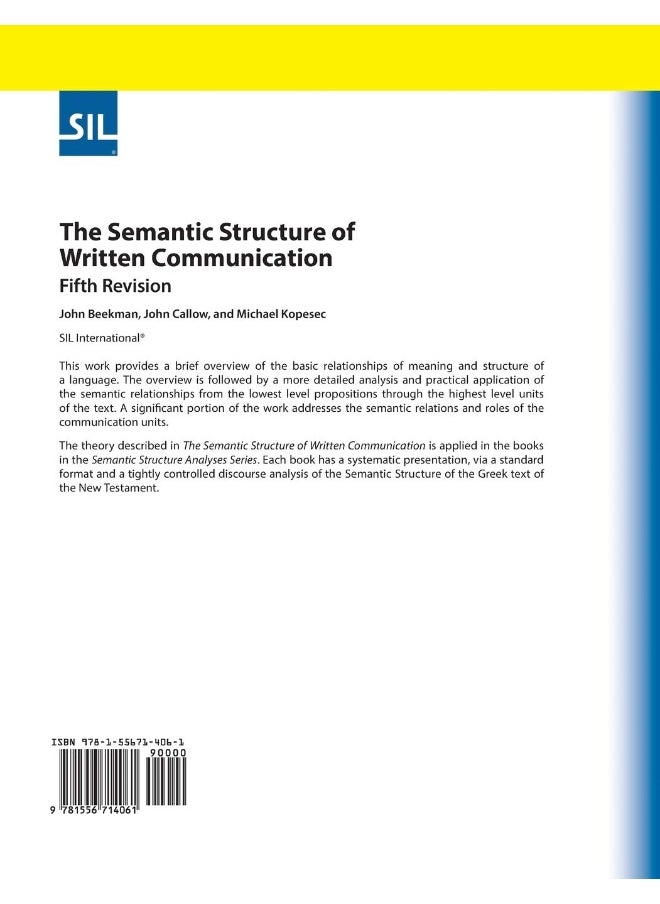 The Semantic Structure of Written Communication  - Image 2