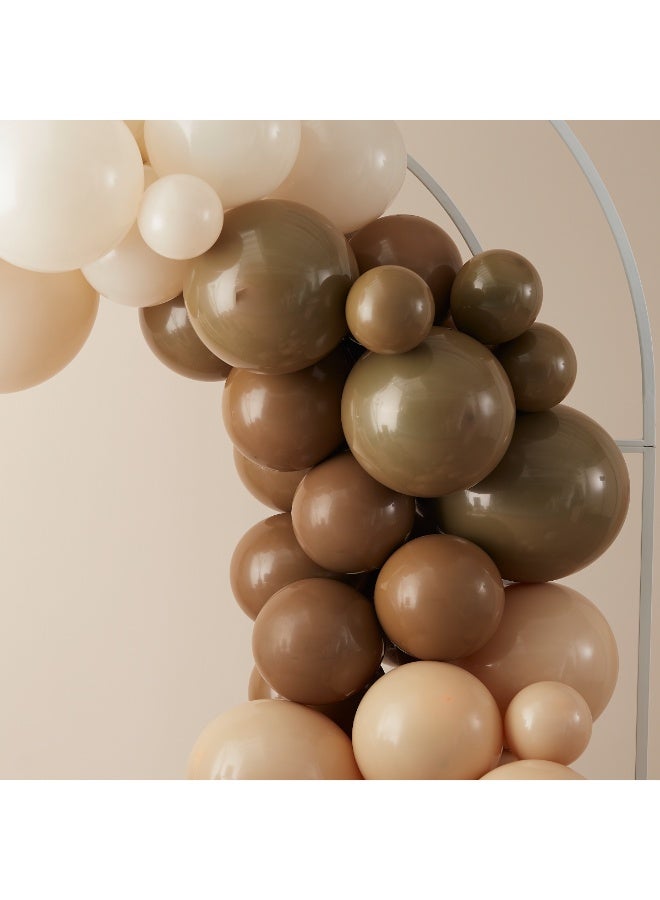 Ginger Ray Nude & Brown Balloon Arch Kit - Image 2