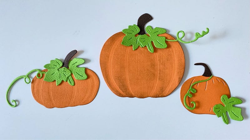 Lapoo Halloween Metal Cutting Die for Scrapbooking 3D Backgrounds Frame New Cutting Dies DIY Album Card Making Decor Paper Metal Die Cuts Party Wedding Decorations Halloween Pumpkin 56 x 26 in