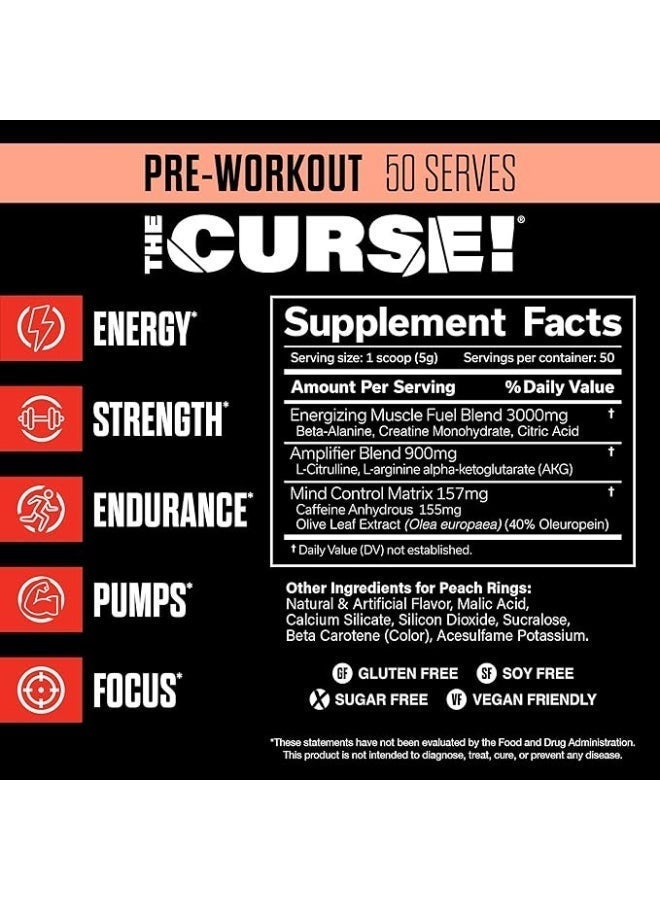 Core Champs RDX CAF+ Pre-Workout Green Apple 30/60 Servings