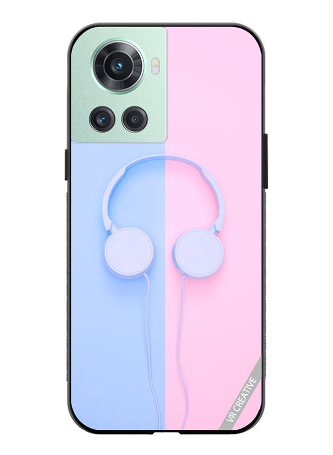 VR CREATIVE Protective Case Cover For OnePlus 10R Music Design Multicolour - Image 1