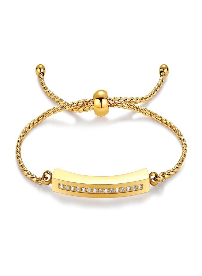Minicremation Shiny Crystal Cremation Bracelet for Ashes for Women Cube Urn Bangle Locket Ash Holder Memorial Jewelry Bracelet Keepsake Gift - Image 1