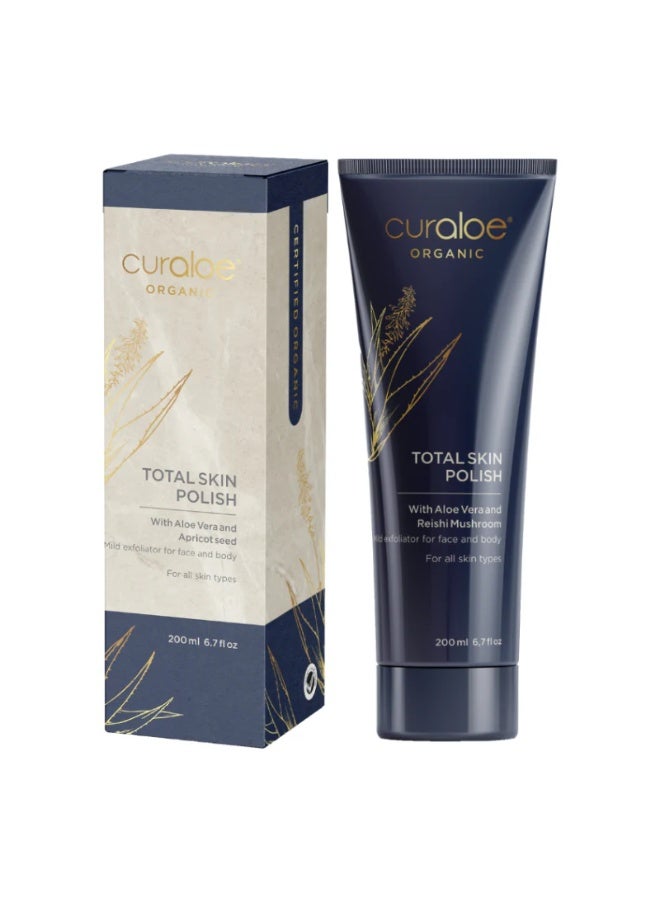 Curaloe Organic Aloe Vera Total Skin Polish 200ml - Image 3