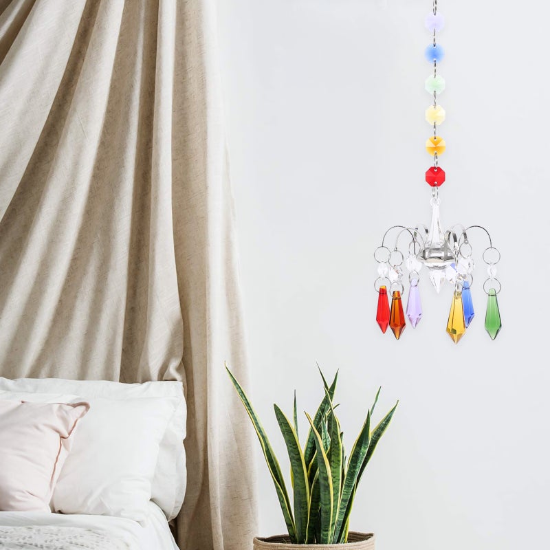light Hanging Decor Crystal Car Interior Pendant Crystal - Image 1