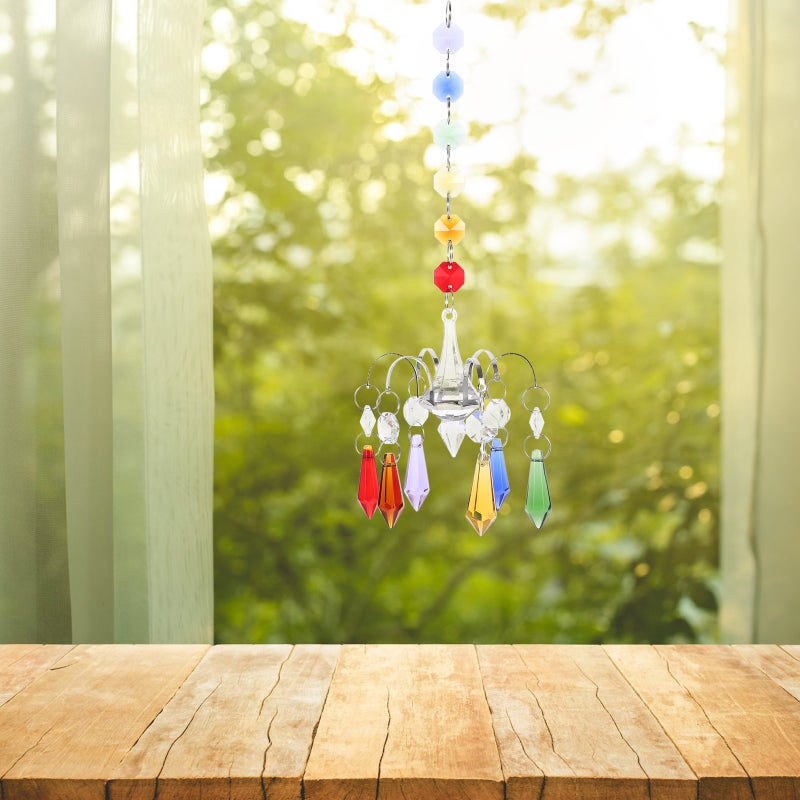 light Hanging Decor Crystal Car Interior Pendant Crystal - Image 2