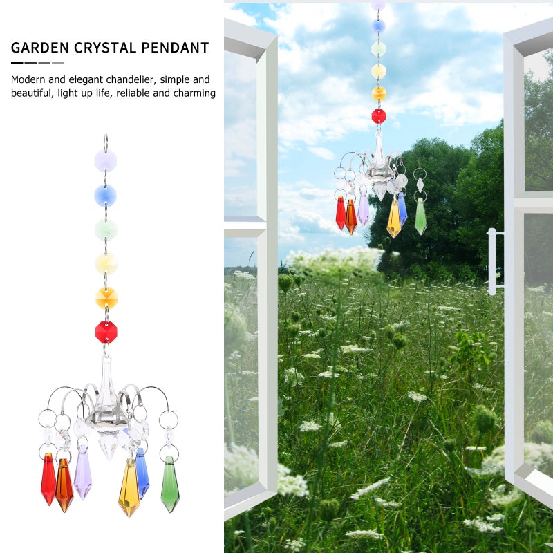 light Hanging Decor Crystal Car Interior Pendant Crystal - Image 4