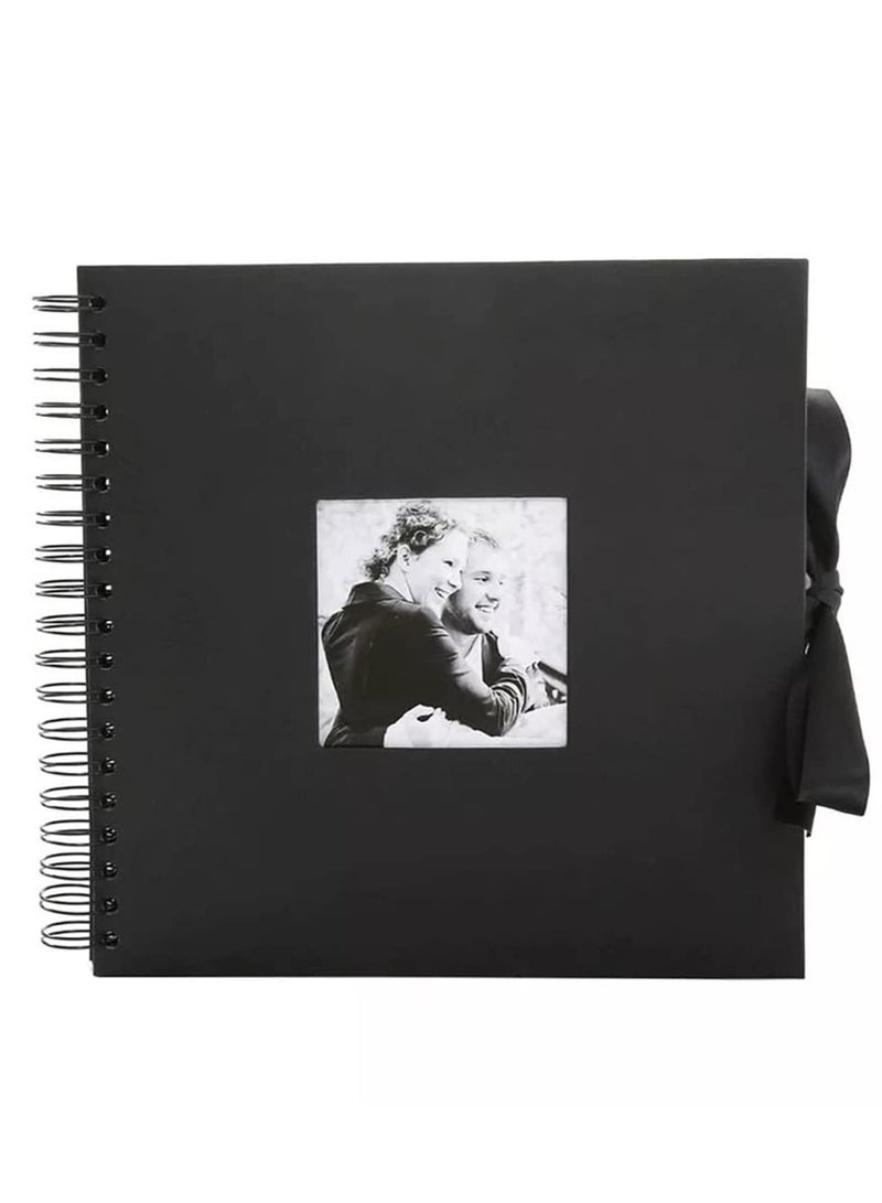 SYOSI Photo Albums for Family Friends Travel or Holiday Destinations with Memo Writing Area and Decorative Text  - Image 1