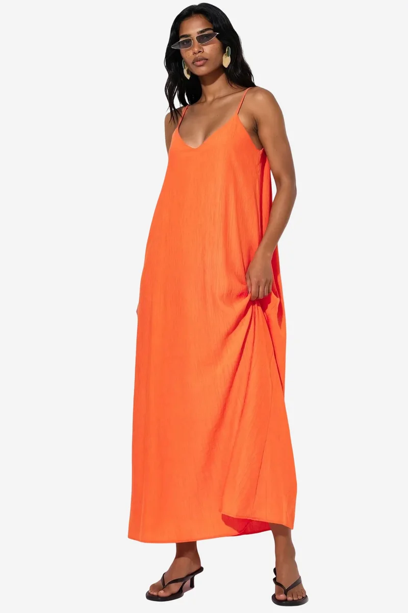 Busem BUSEM Women's Solid Maxi Slip Dress