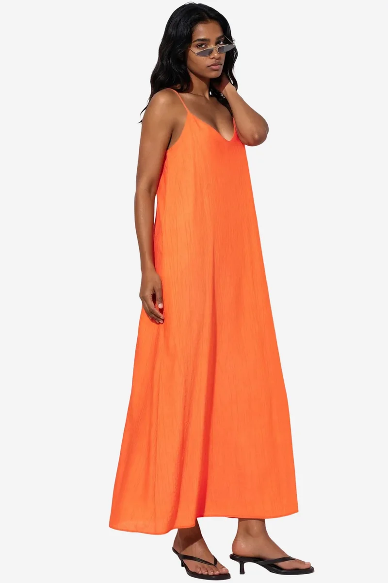 Busem BUSEM Women's Solid Maxi Slip Dress