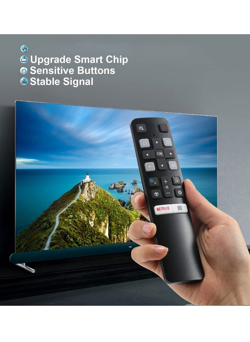 ELTRAZONE Smart TV Remote Control Compatible with Android 4K UHD Smart Televisions, Universal TV Remote for Seamless Control of Your Android Devices, Easy Setup, High Performance Remote with Full Functionality for Smart TV Experience. - Image 2