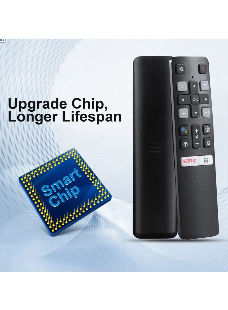 ELTRAZONE Smart TV Remote Control Compatible with Android 4K UHD Smart Televisions, Universal TV Remote for Seamless Control of Your Android Devices, Easy Setup, High Performance Remote with Full Functionality for Smart TV Experience. - Image 4