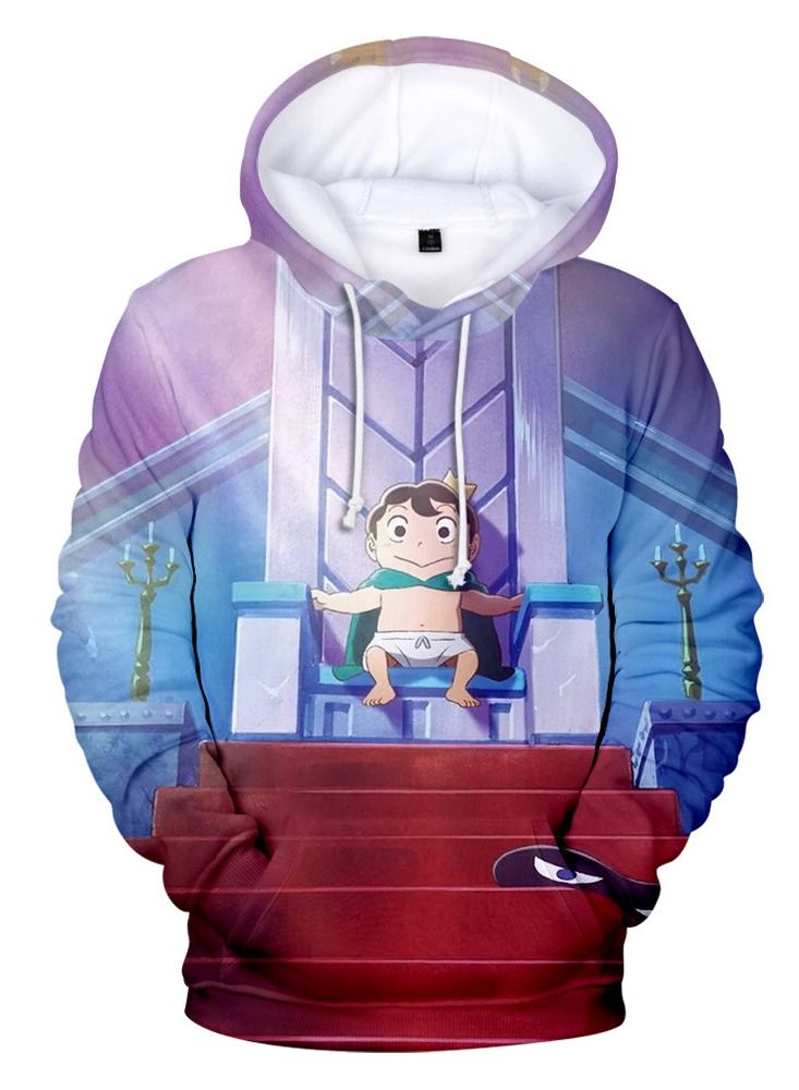 NIBEMINENT Autumn and Winter Ranking Of Kings Hoodie Sweater Kings Ranking Hooded Sweater  - Image 1